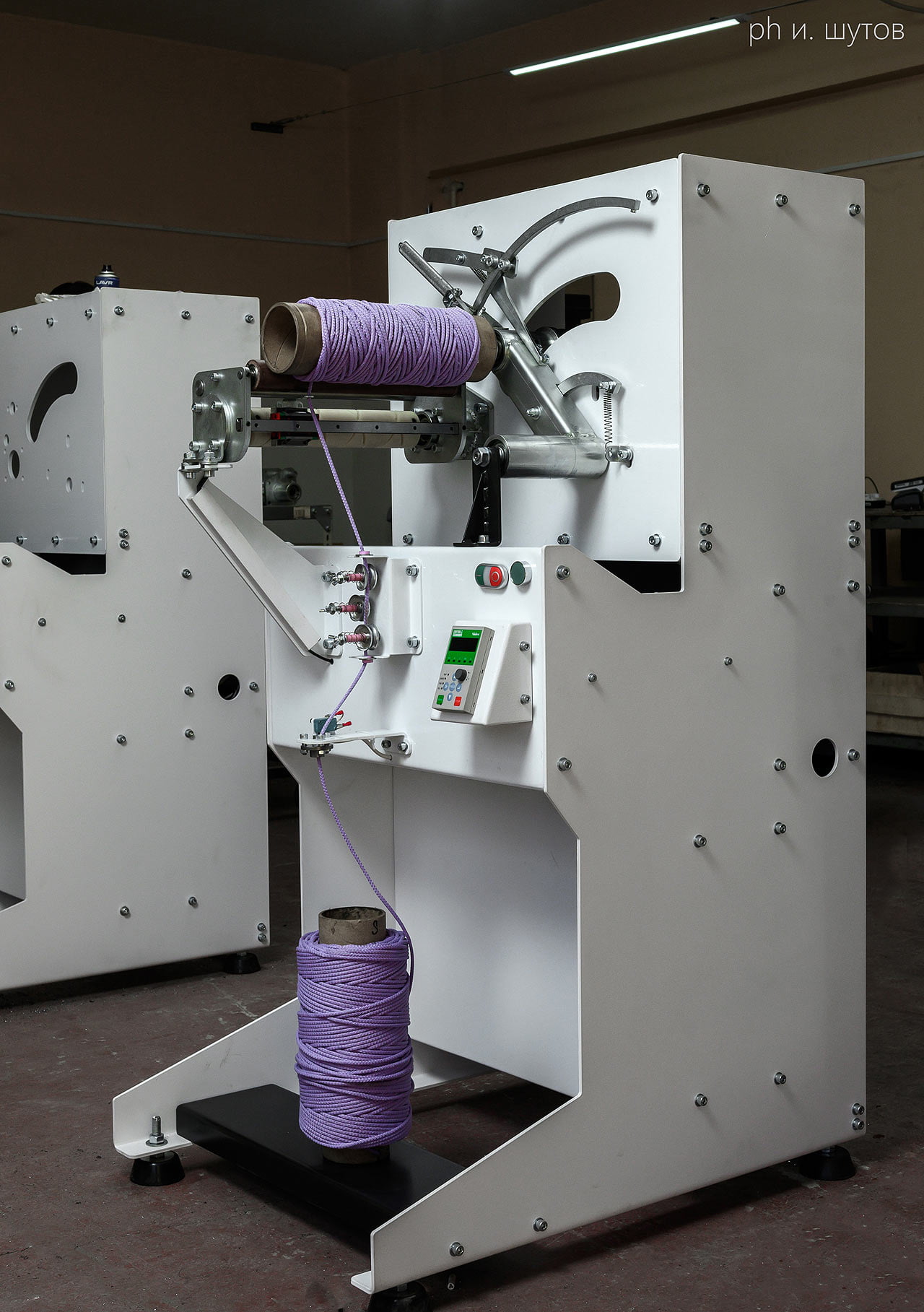Перемоточная машина прецинзионной намотки ПМПН-2Ц/178